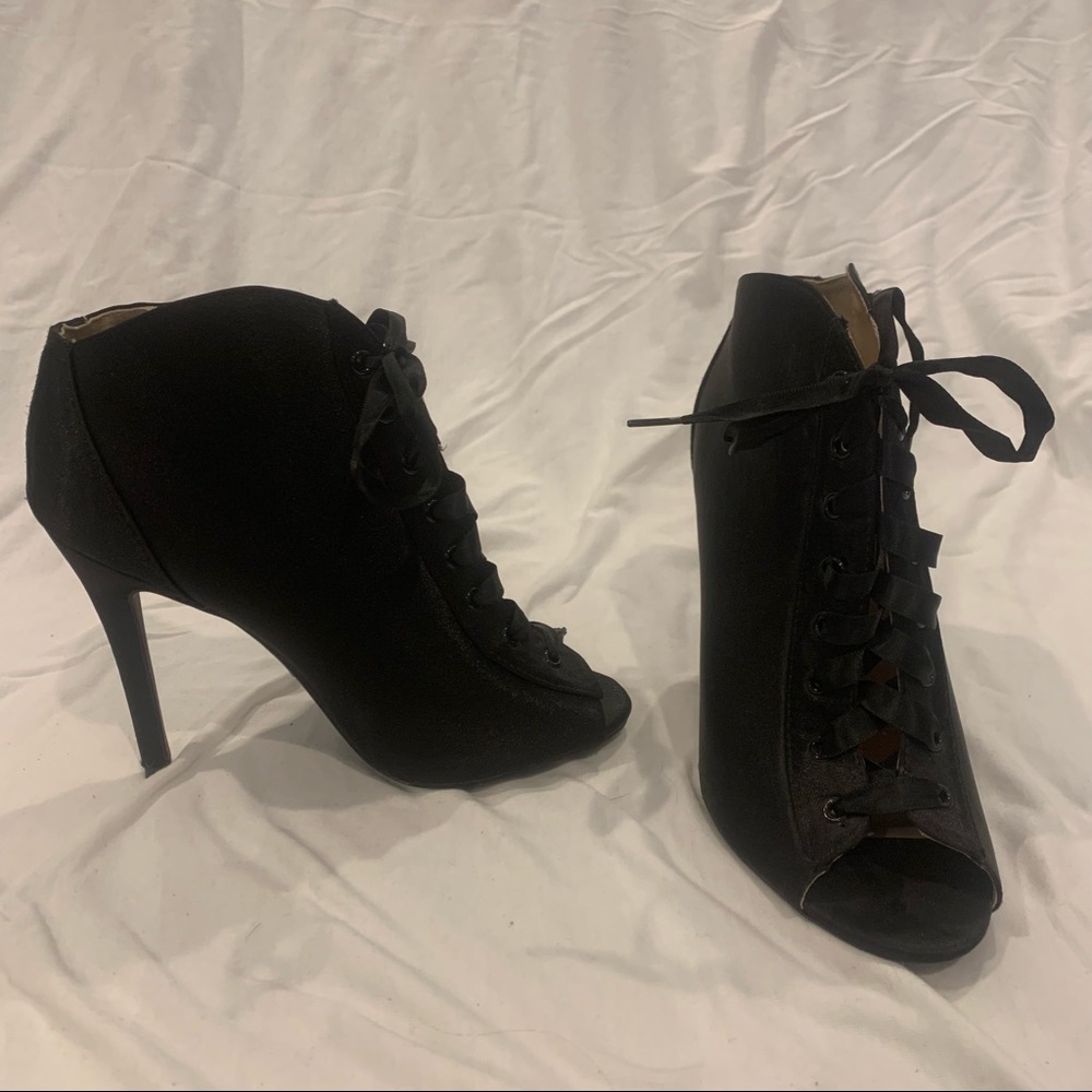 Lace up heels
